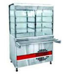 Прилавок-витрина холодильный ПВВ(Н)-70КМ-С-01-НШ вся нерж. плоский стол (1500мм)				